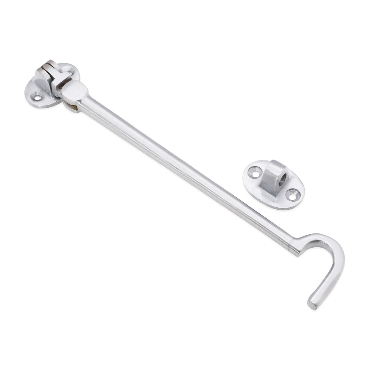 Silent Cabin Hook 8" - 200mm Satin Chrome