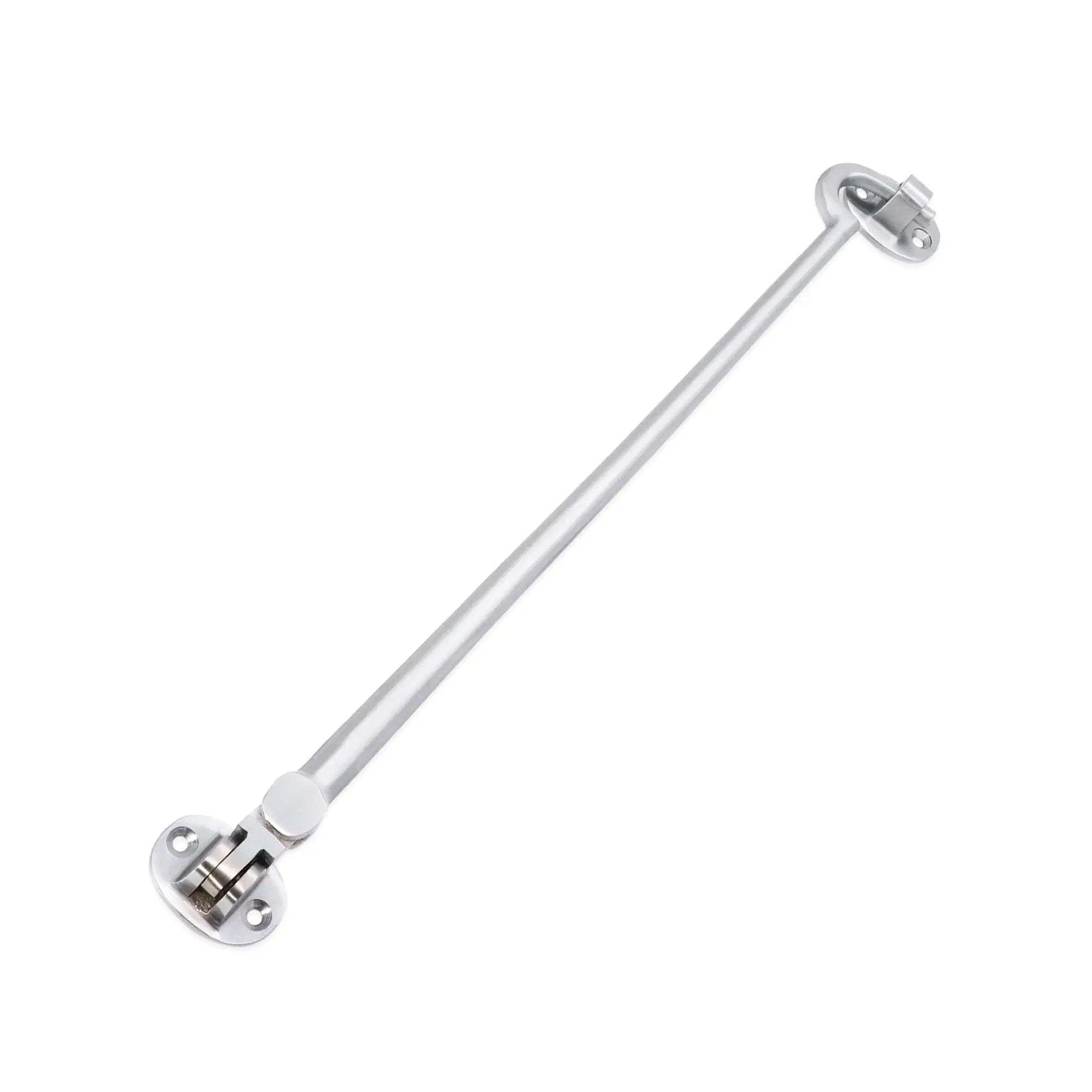 Silent Cabin Hook 12" - 300mm Satin Chrome Spira