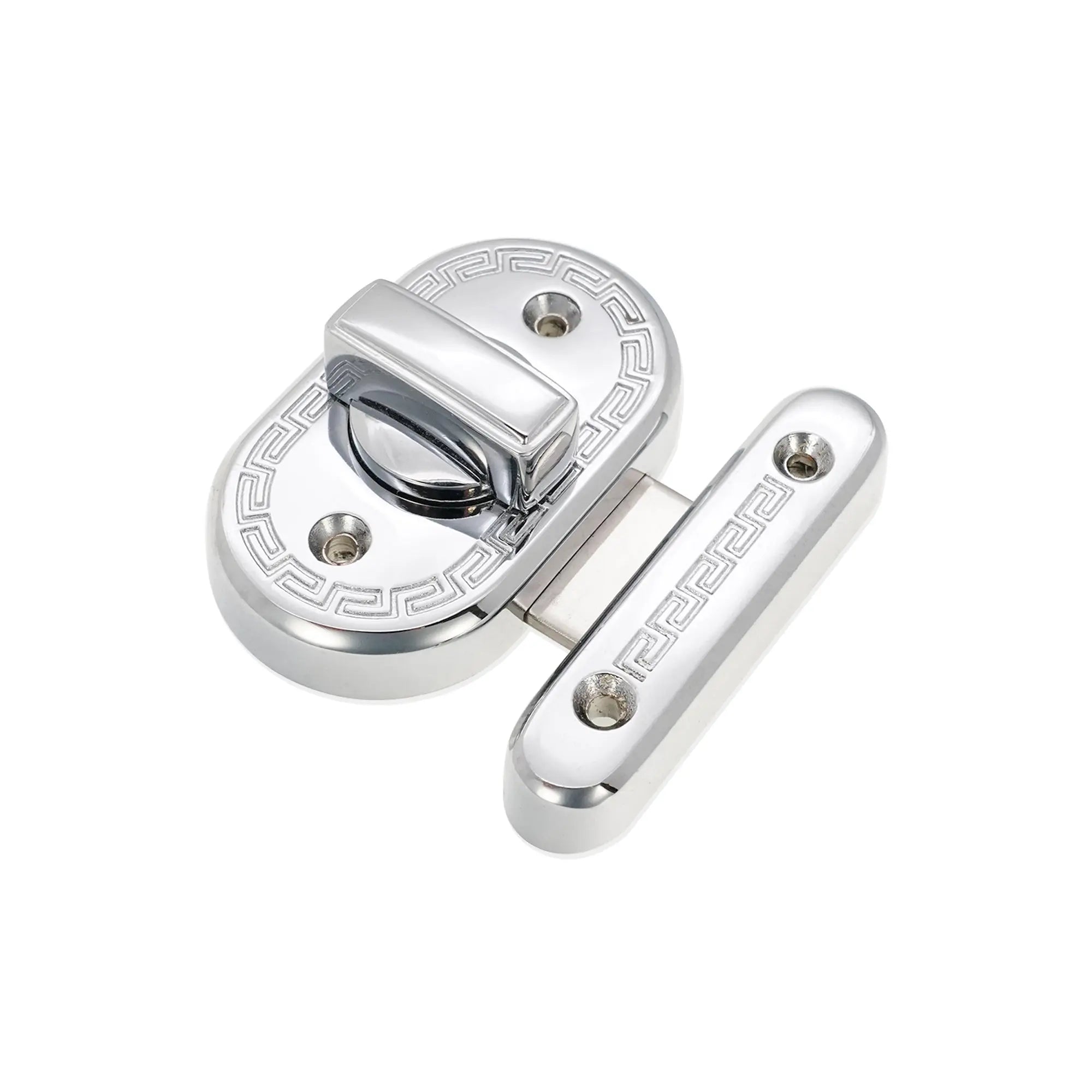 Delta Bathroom Latch Big Polished Chrome Spira
