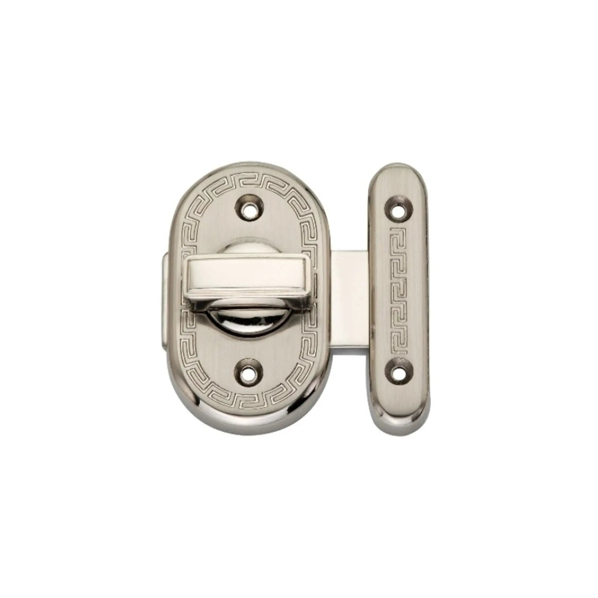 Delta Bathroom Latch Big Satin Nickel Spira