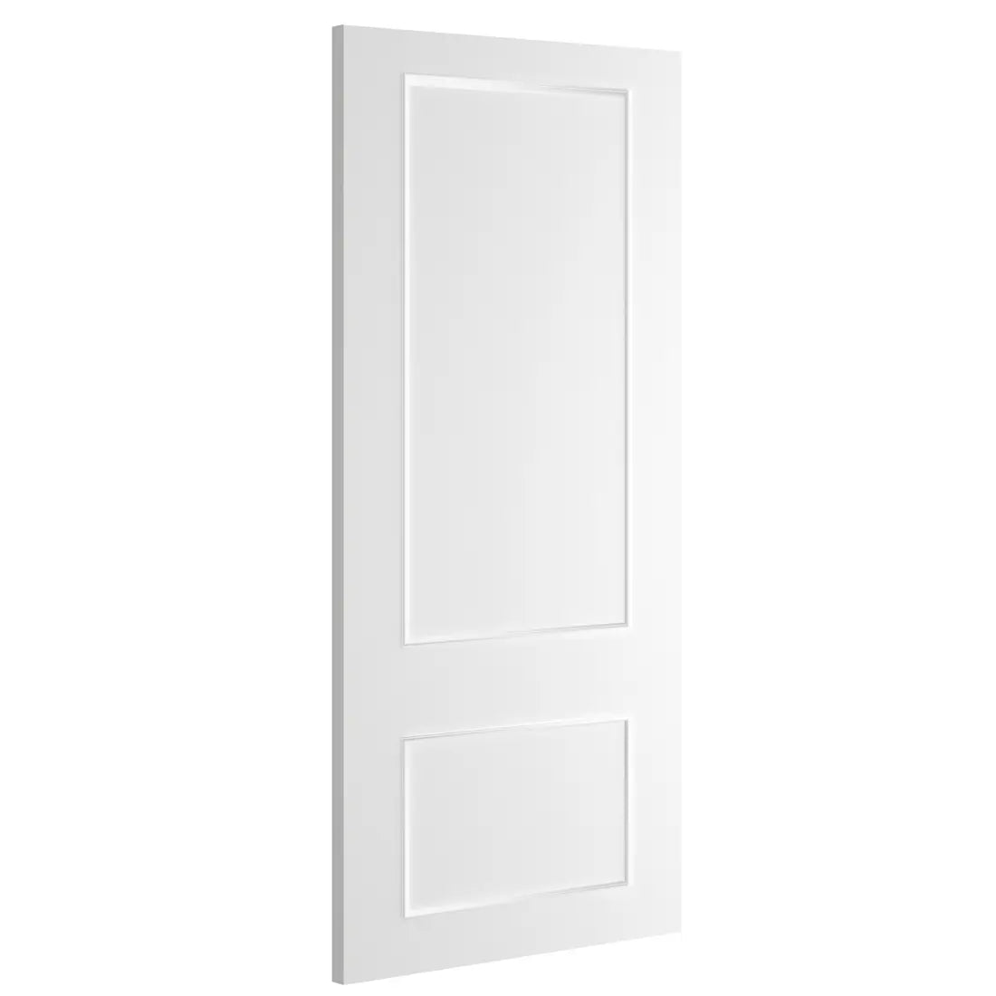 Sandringham White Primed Internal Door life 3D