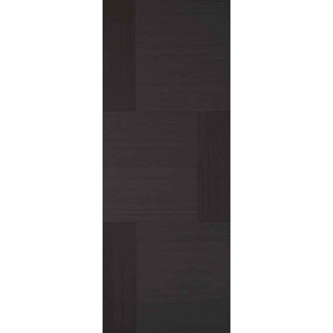 Seis Pre-Finished Charcoal Black Fire Door