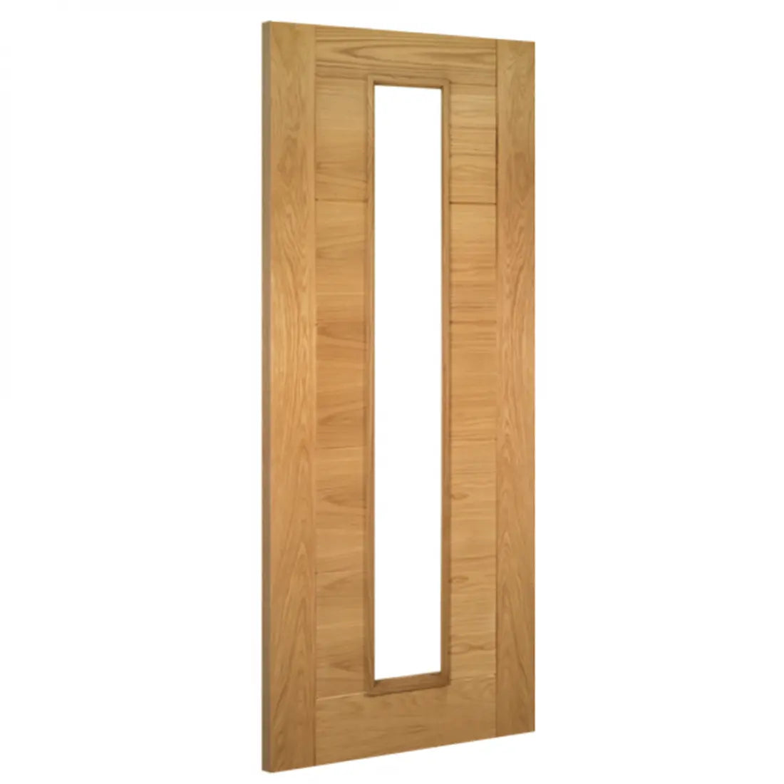 Seville Prefinished Oak Glazed 1 Lite FD30 Deanta