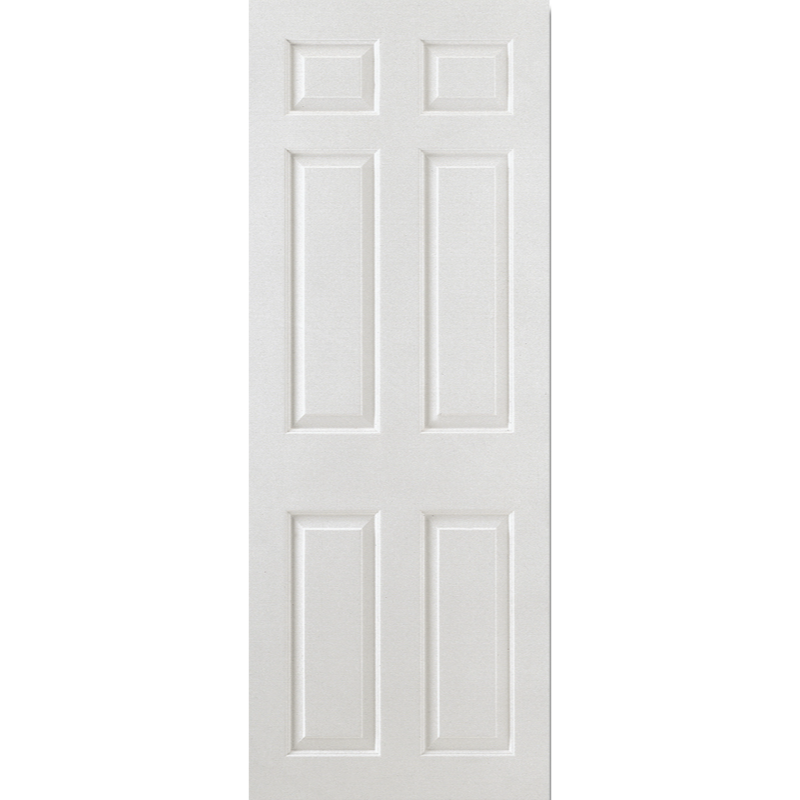 Smooth 6P Square Top Primed White Fire Door