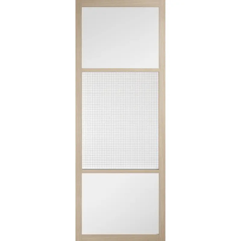 Sutton Reeded Glazed Pre-finished Blonde Oak