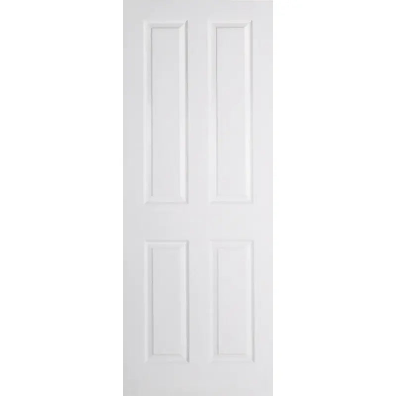 Textured 4P Primed White Fire Door