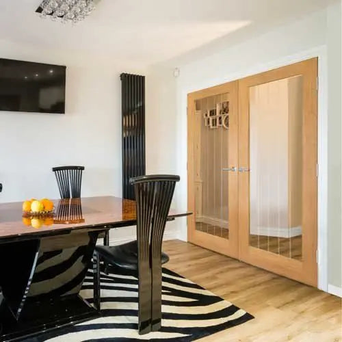 Unfinished Thames Oak 1 Light Internal Door