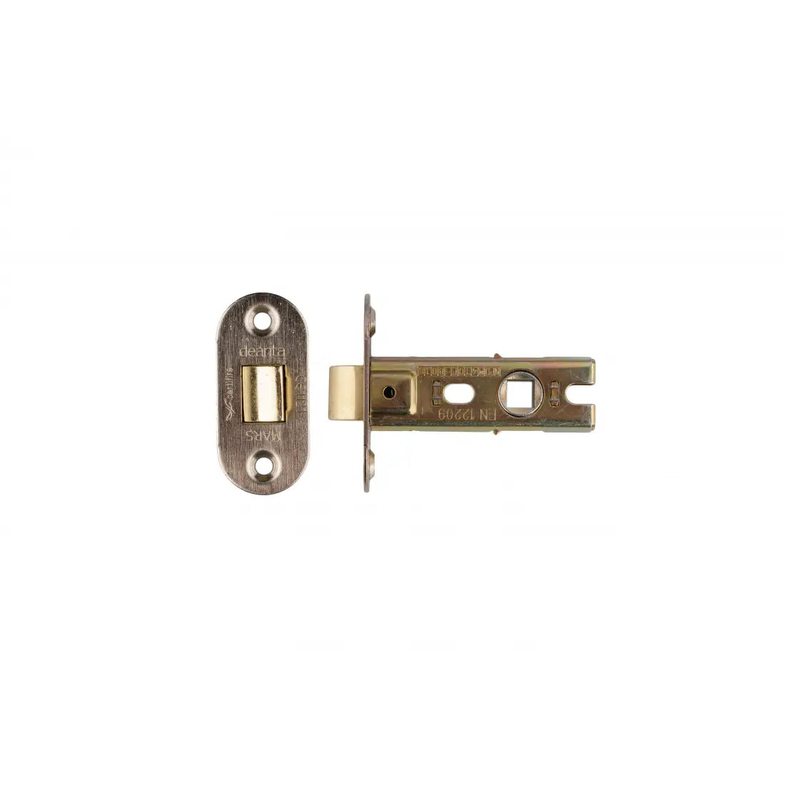 Tubular Latch Satin Nickel Deanta