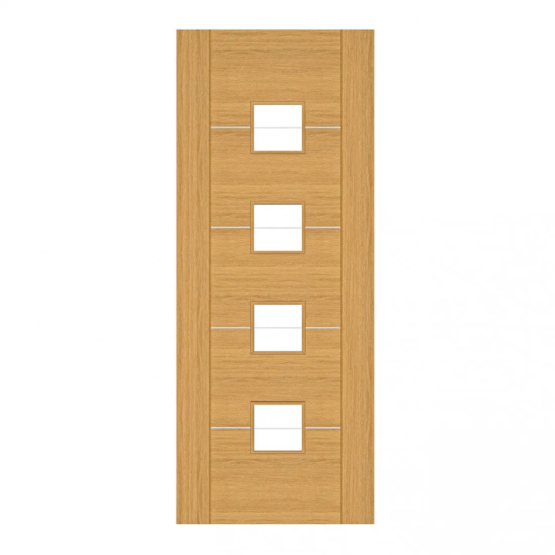 Valencia Prefinished Oak Glazed FSC Internal Door