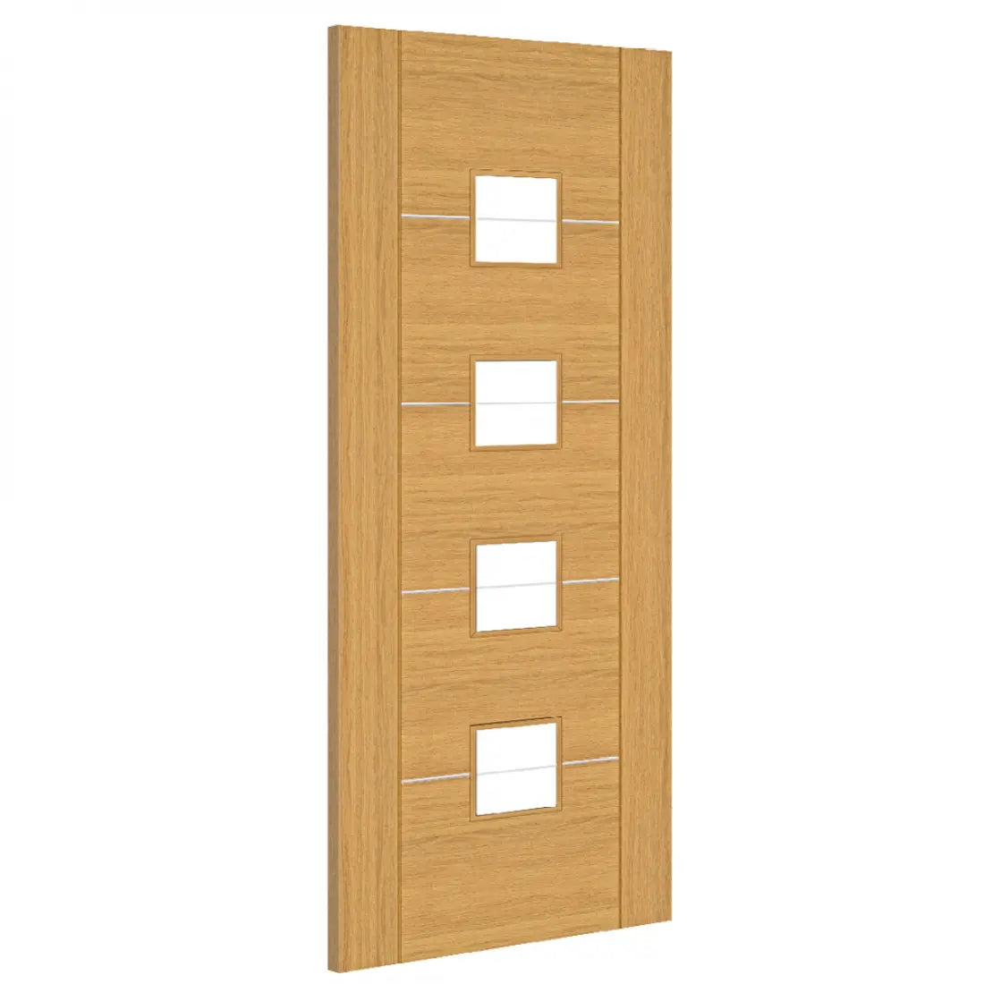 Valencia Prefinished Oak Glazed FSC Internal Door