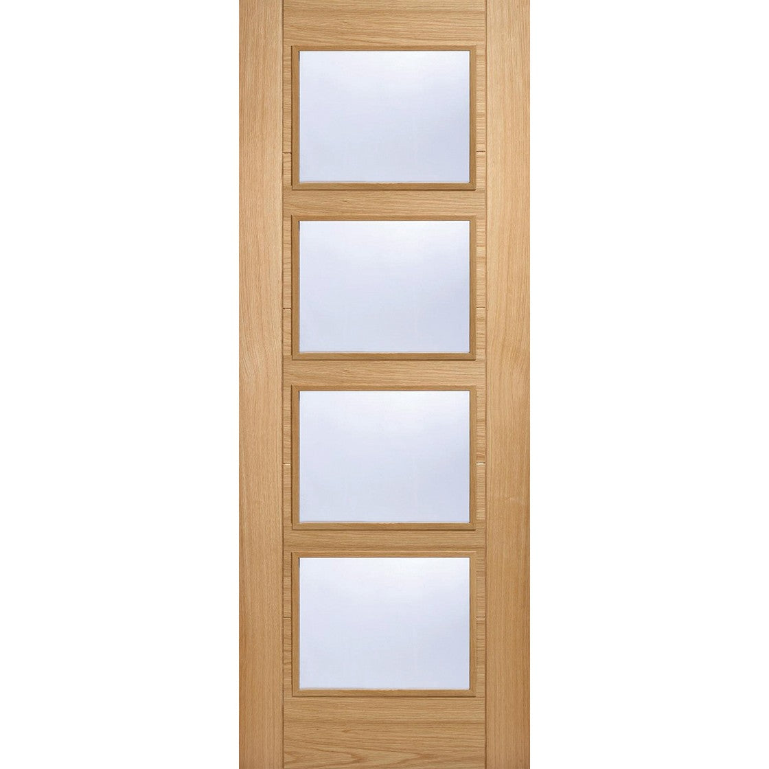 Vancouver 4L Pre-Finished Oak Fire Door