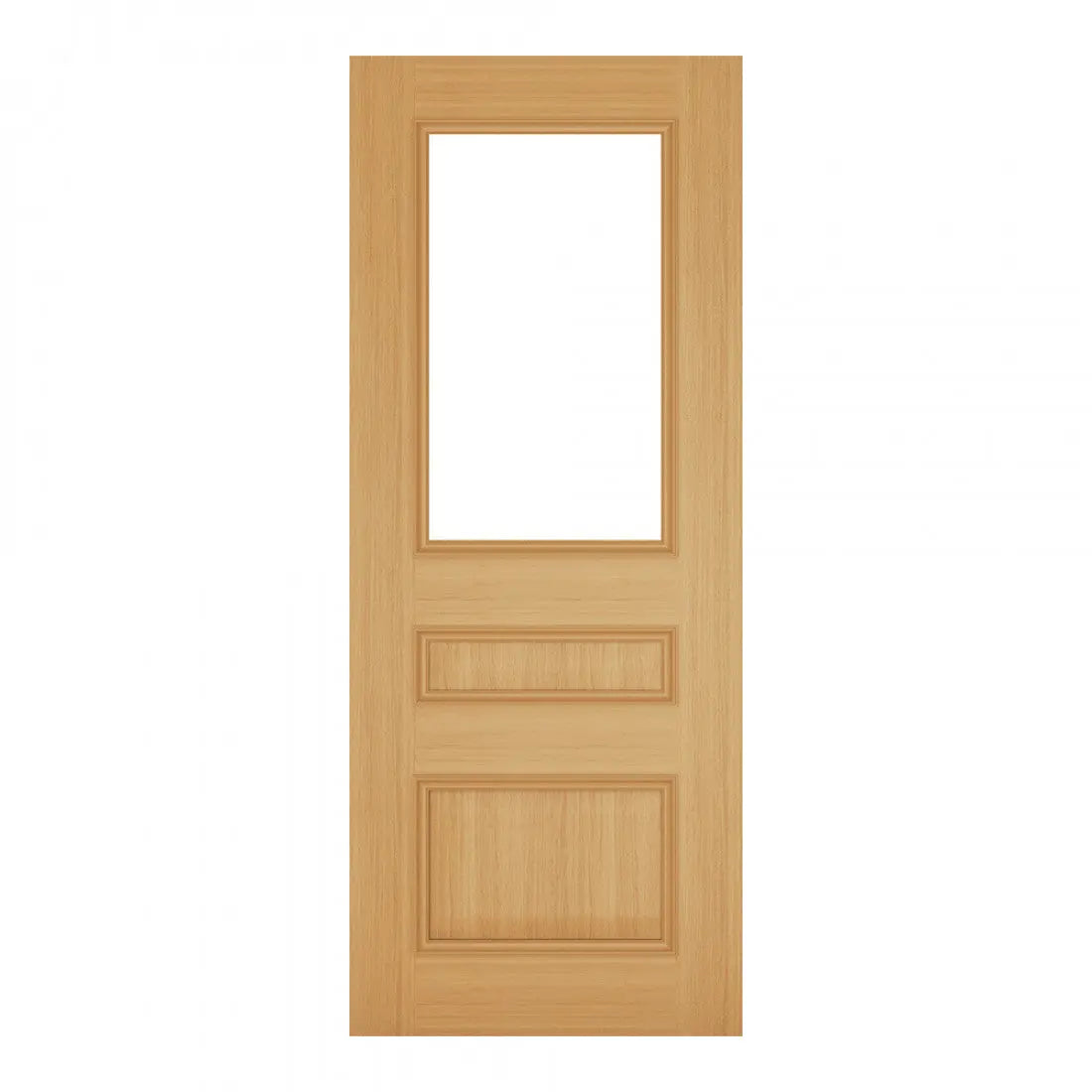 Windsor Prefinished Oak Bevelled Glaze FSC Internal Door