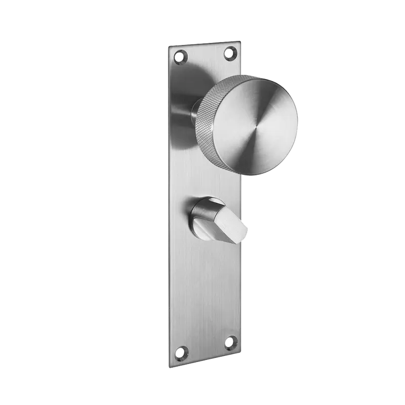 Zermatt Privacy Satin Stainless Steel