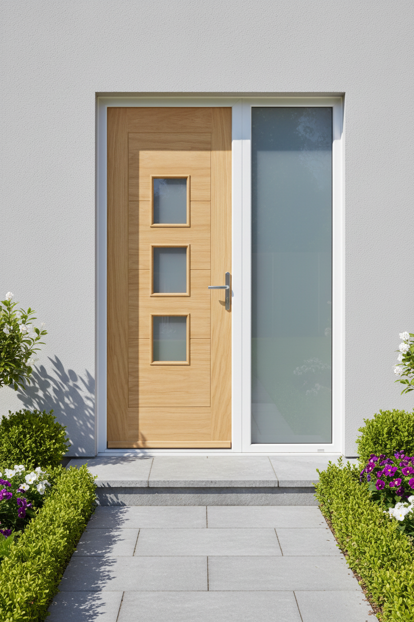 Arta Oak - Front Entrance Day