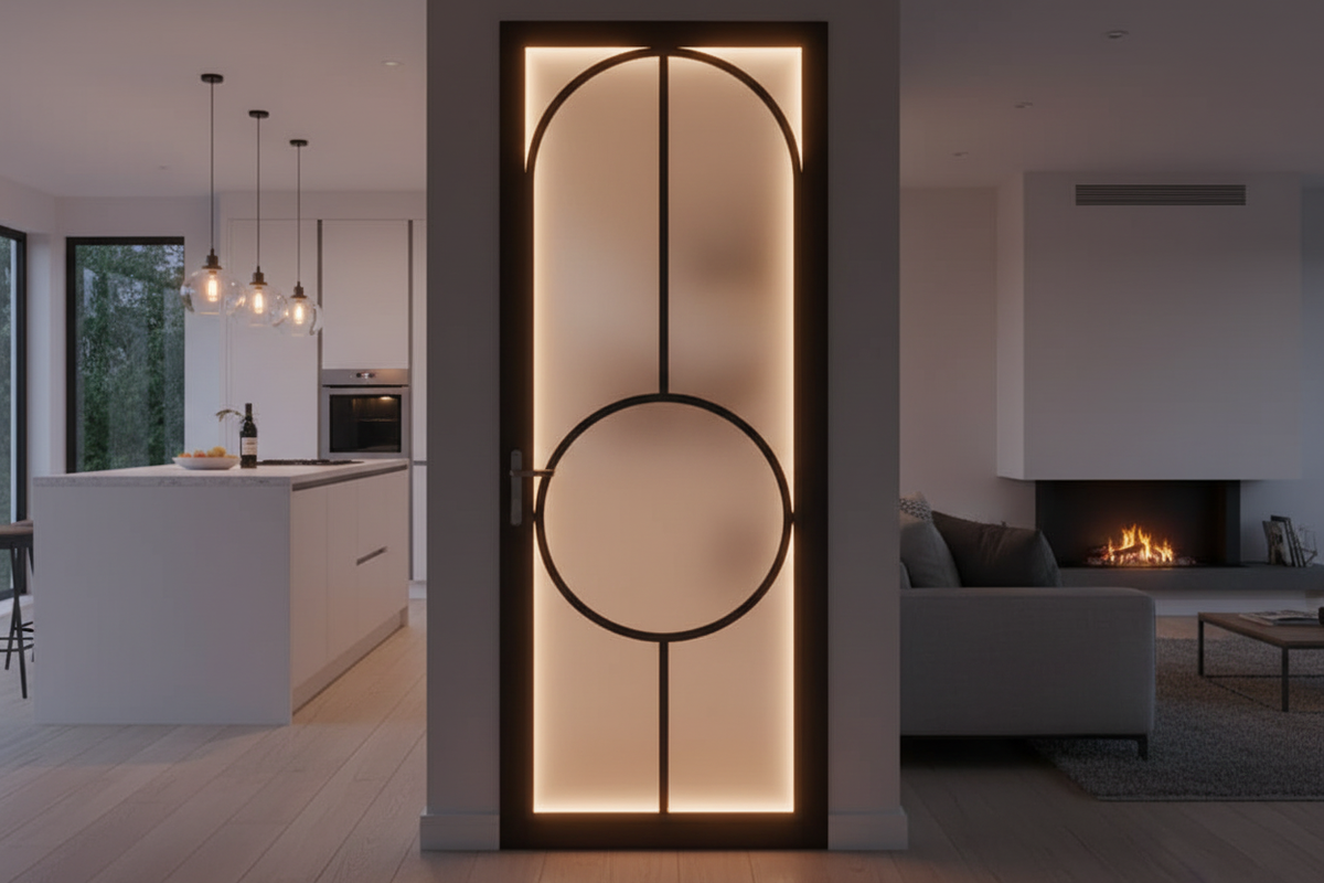 Bowery Black - Kitchen Living Backlit