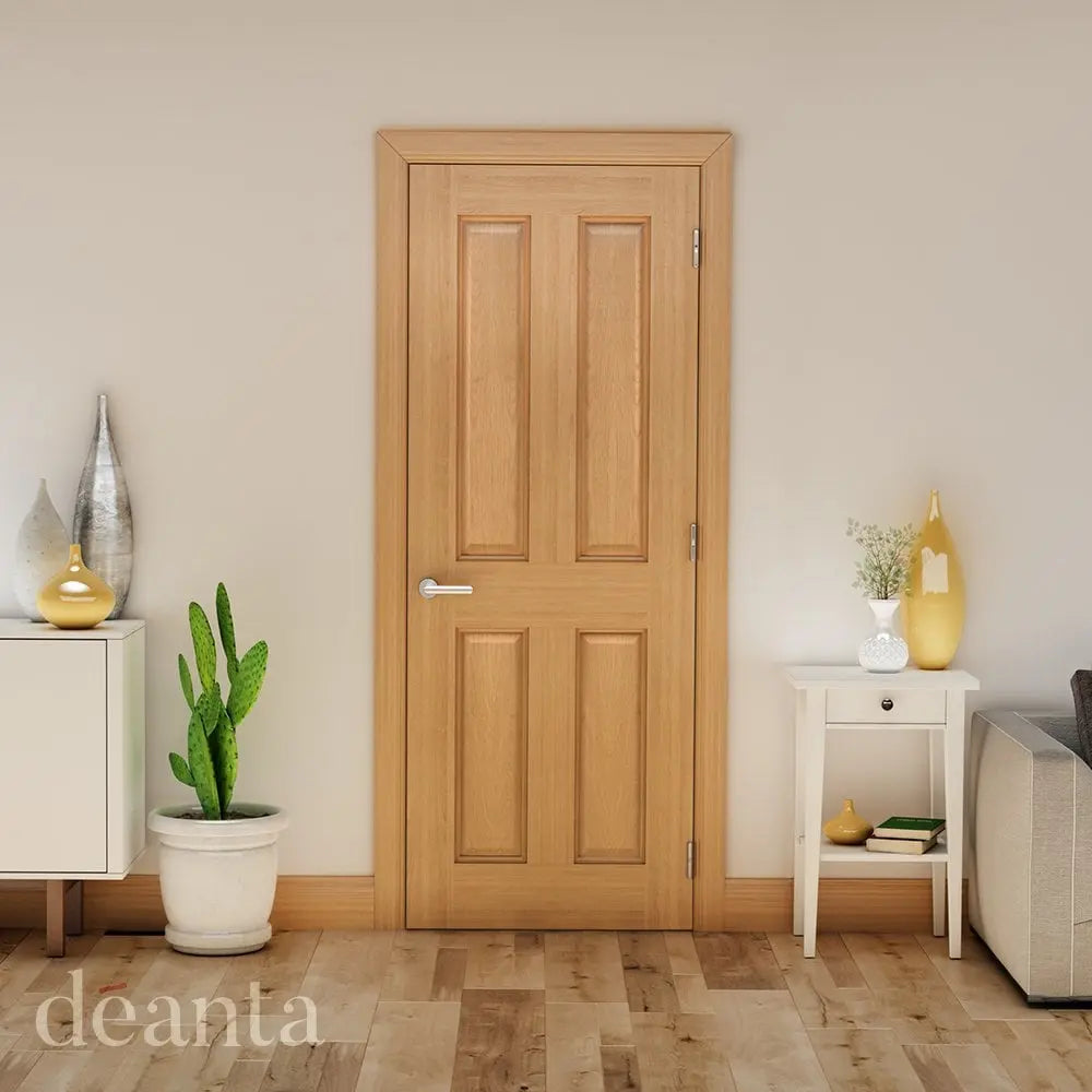 Bury Interior Oak Fire Door Deanta
