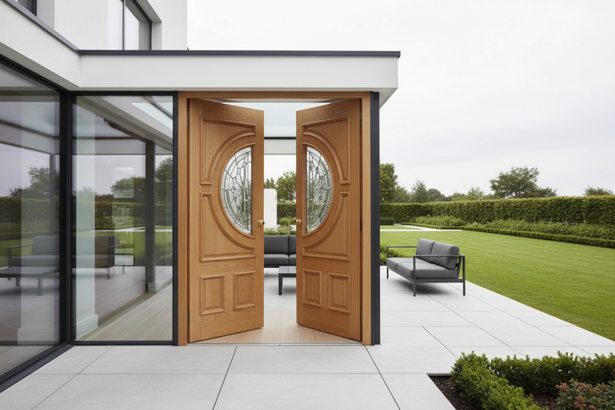 Empress French Doors - Modern Garden