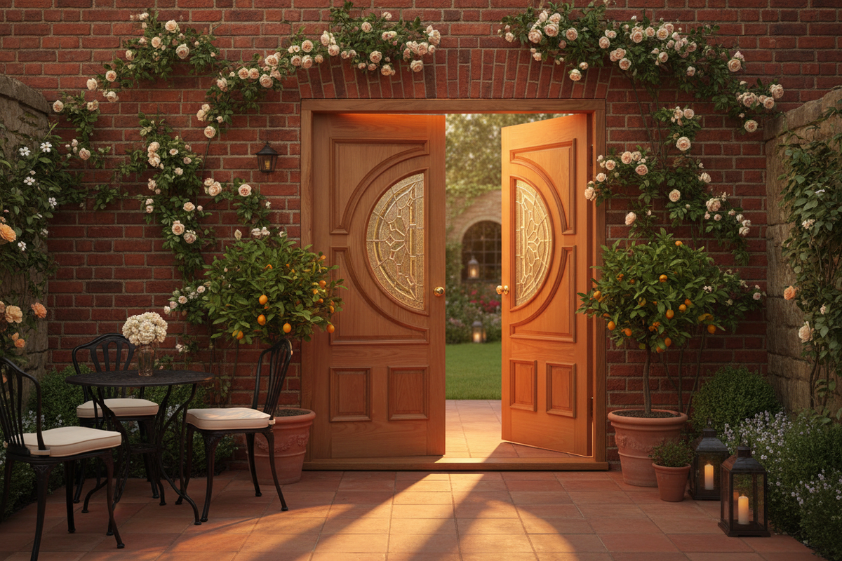 Empress French Doors - Walled Garden