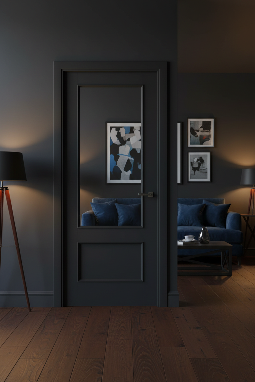 Murcia Black Living Room