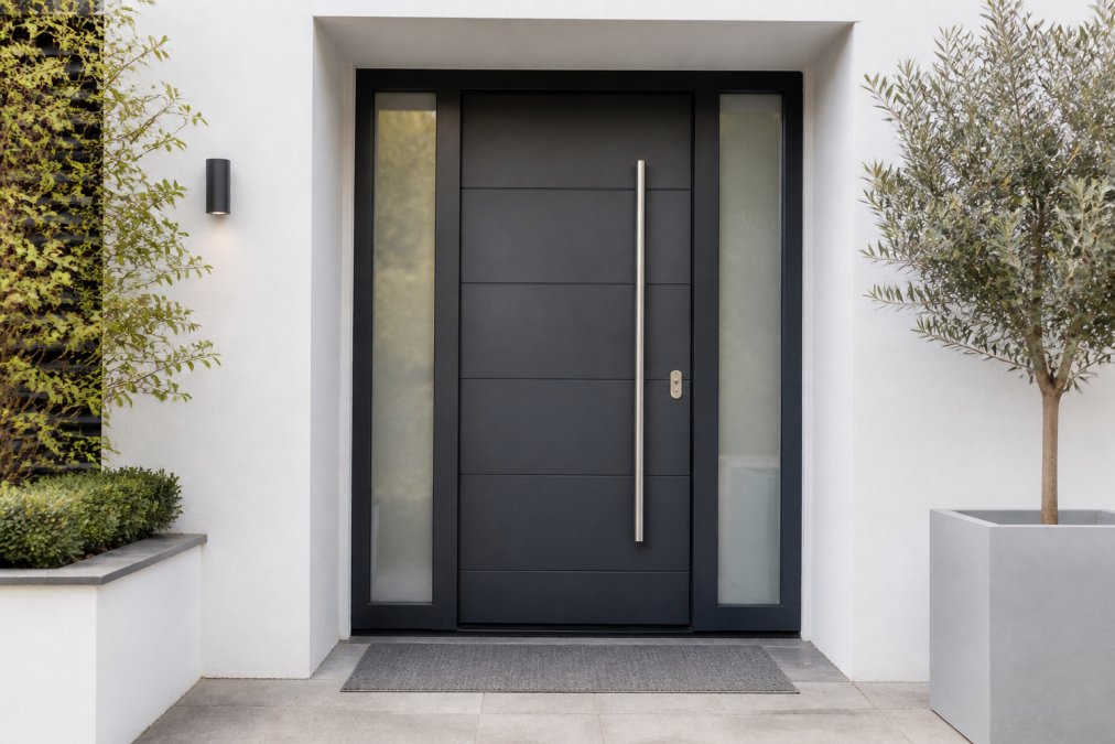 7 Modern Steel Front Door Designs for 2026
