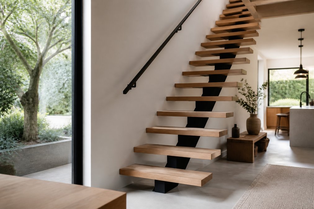 How to Choose a Minimalist Staircase for Small Spaces