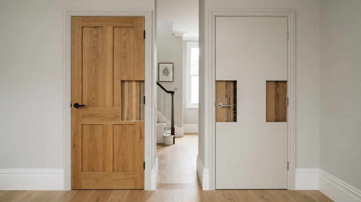 Solid Wood vs Hollow Core Doors: Pros, Cons and How to Choose