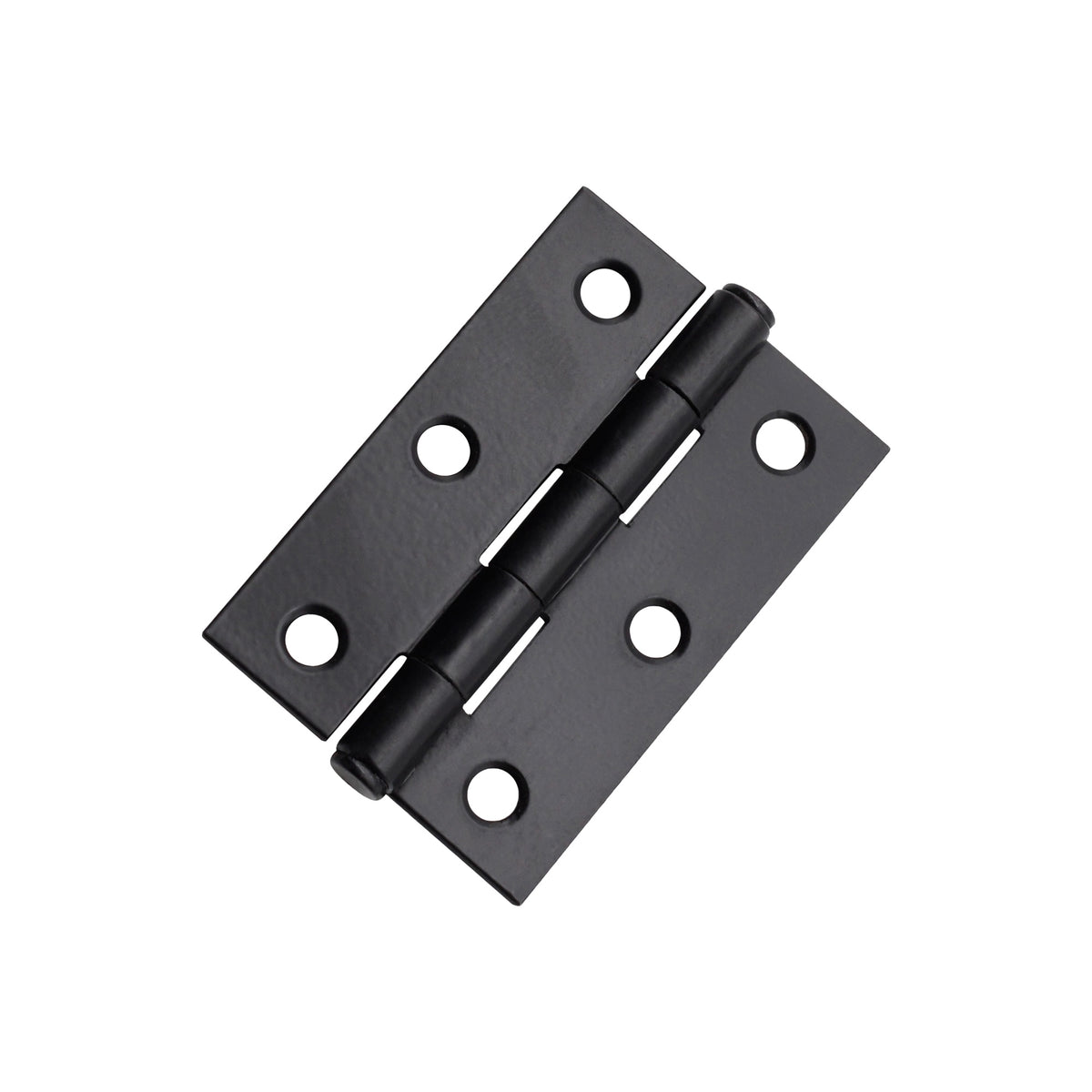 NON CE Mild Steel Butt Hinges - Matt Black