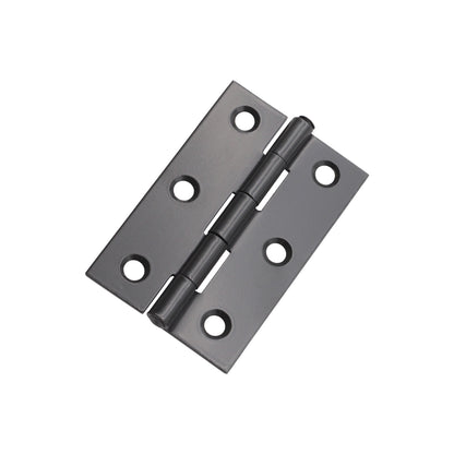 NON CE Mild Steel Butt Hinges - Gunmetal Grey