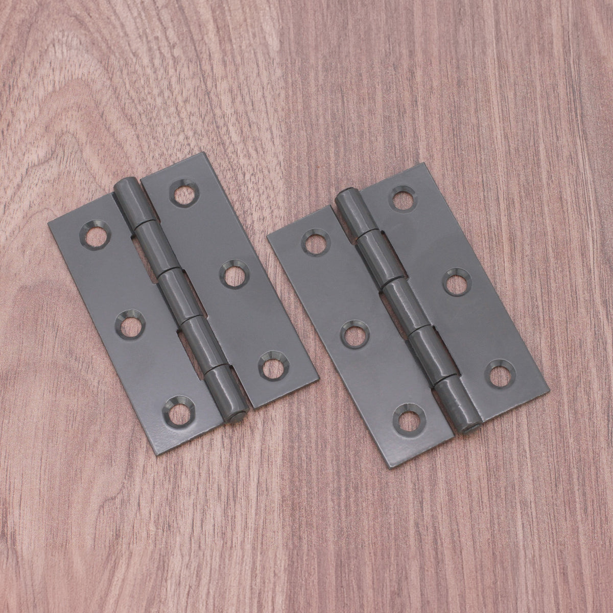 NON CE Mild Steel Butt Hinges - Gunmetal Grey