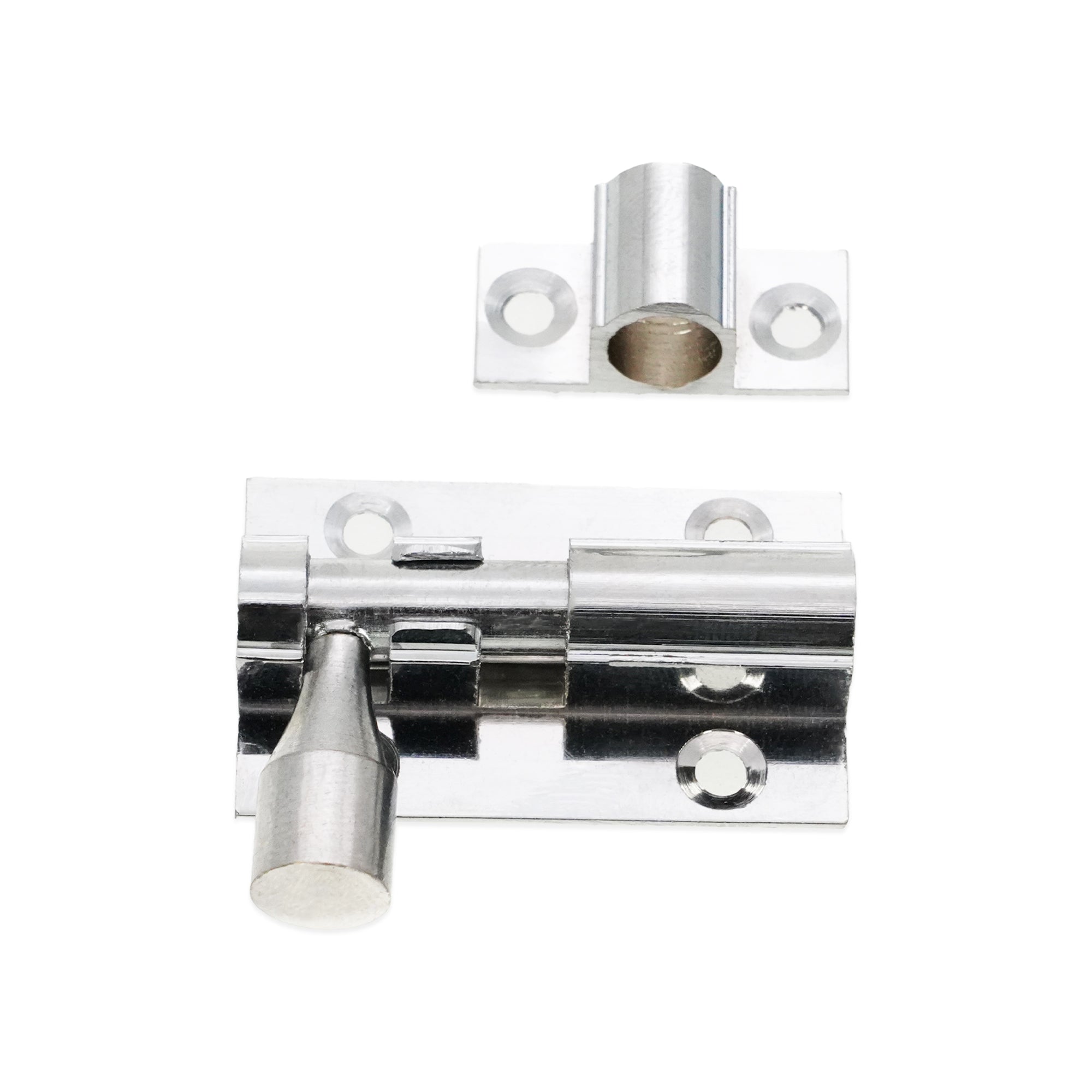 Brass Barrel Bolt 38mm Polished Chrome