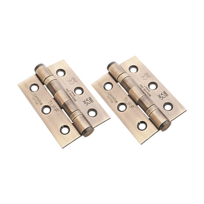 CE7 Mild Steel BB Butt Hinge - Aged Brass