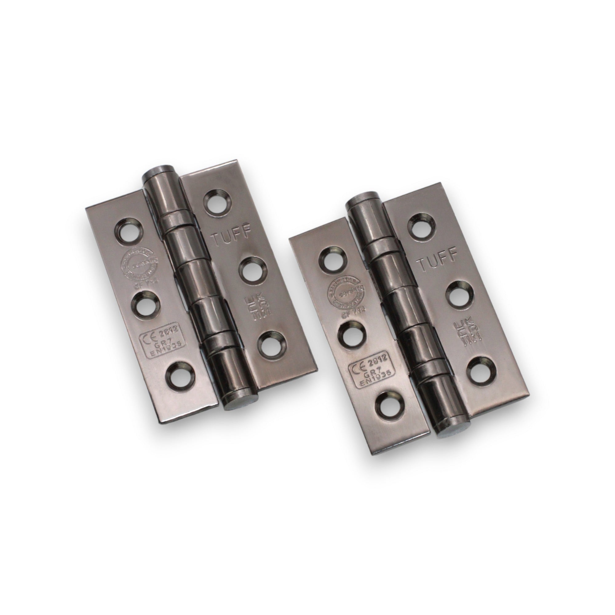 CE7 Mild Steel BB Butt Hinge - Black Nickel