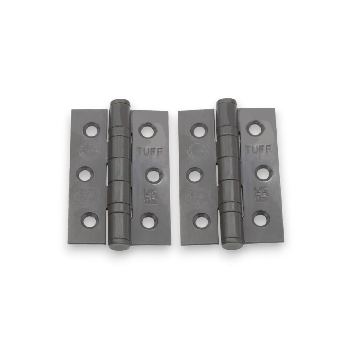 CE7 Mild Steel BB Butt Hinge - Gunmetal Grey