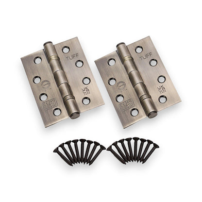 CE11 Mild Steel BB Butt Hinge - Antique Brass