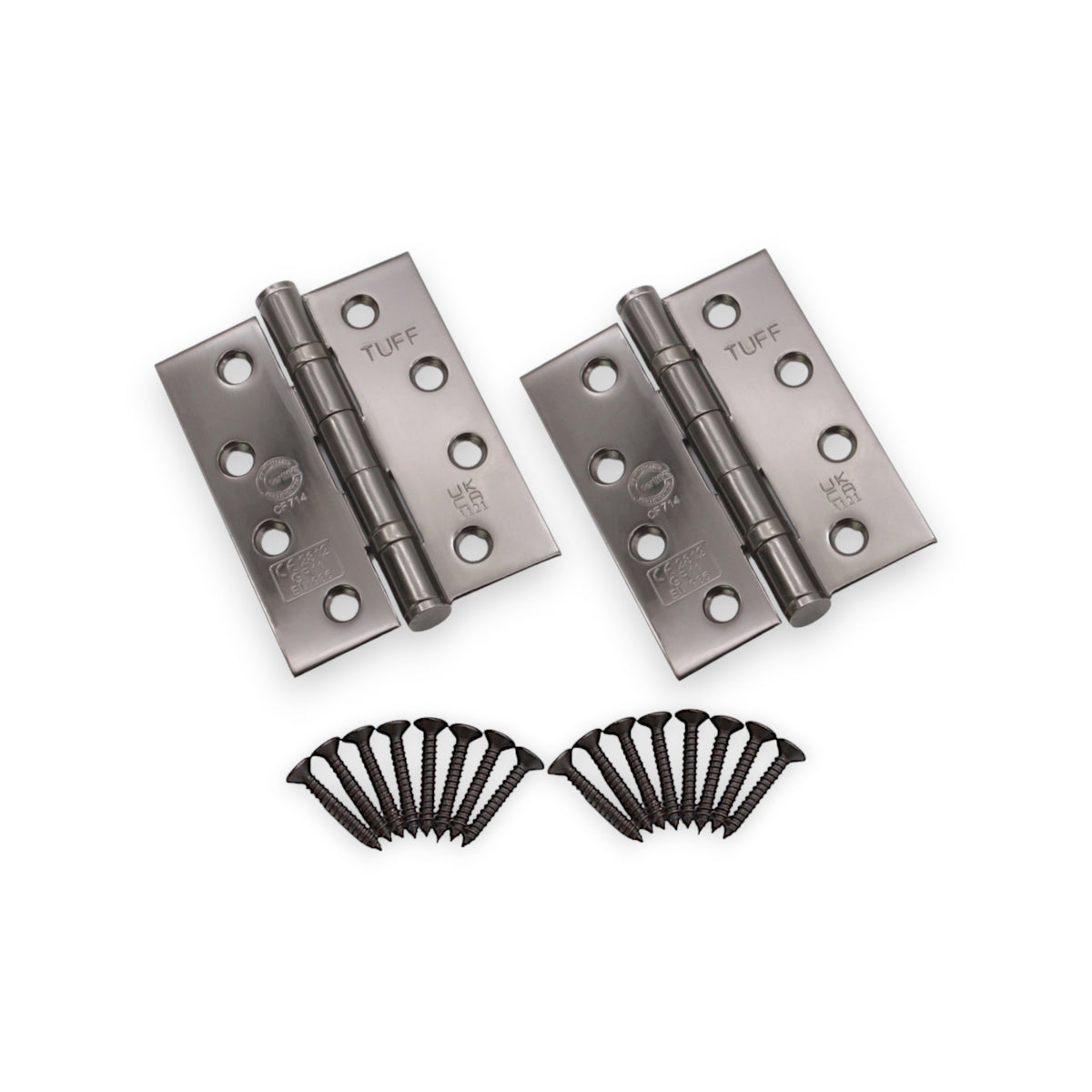 CE11 Mild Steel BB Butt Hinge - Black Nickel