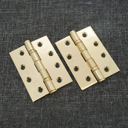 CE11 Mild Steel BB Butt Hinge - Electro Brass