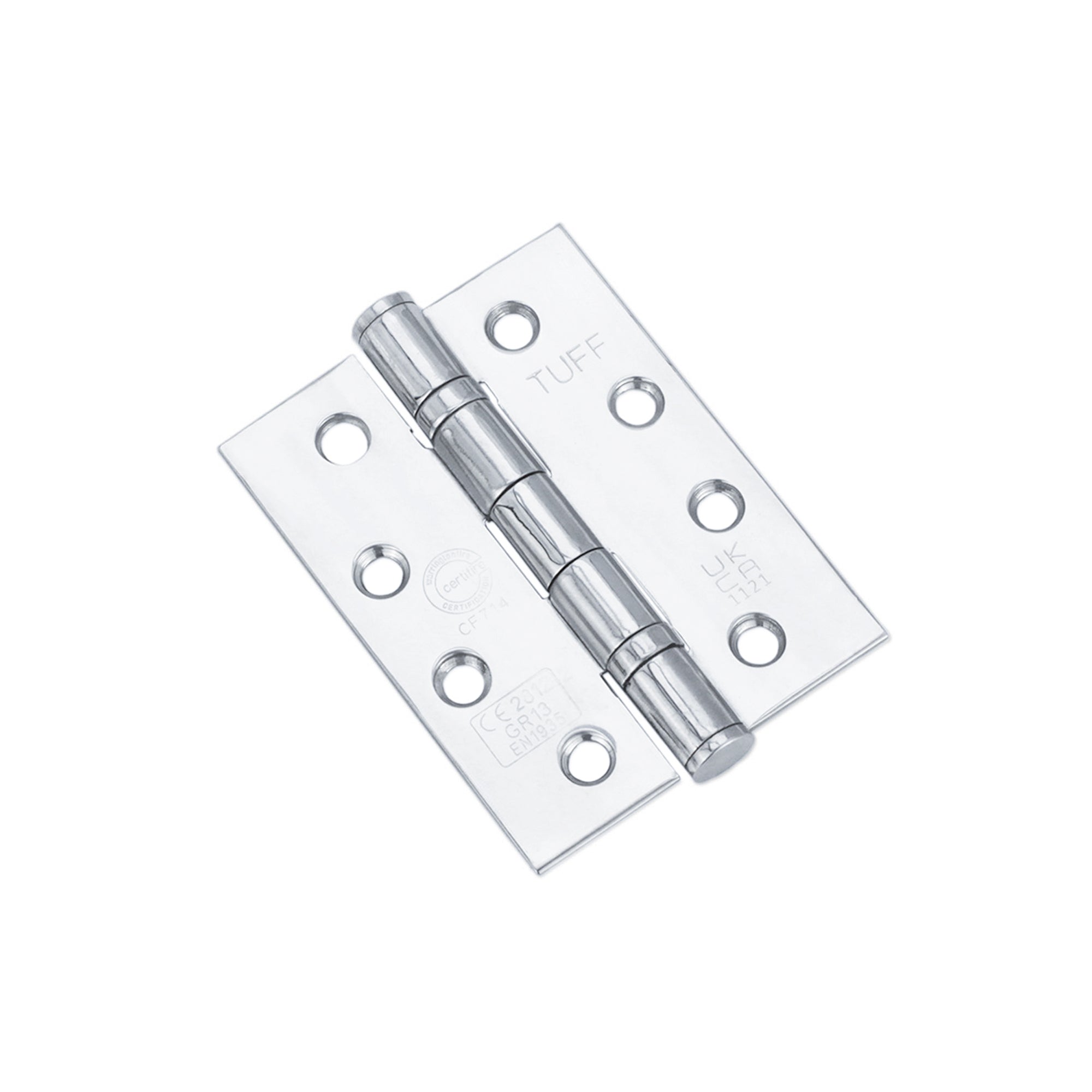 CE13 Stainless Steel BB Hinge - Polished Chrome