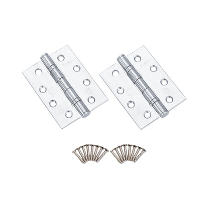 CE13 Stainless Steel BB Hinge - Polished Chrome