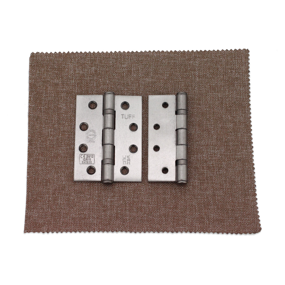 CE11 Mild Steel BB Butt Hinge - Pewter