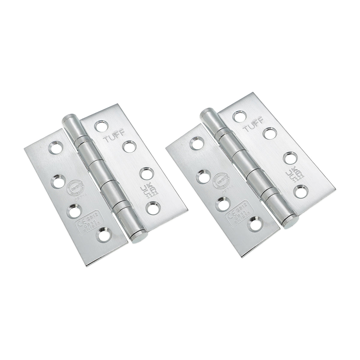 CE11 Mild Steel BB Butt Hinge - Satin Chrome