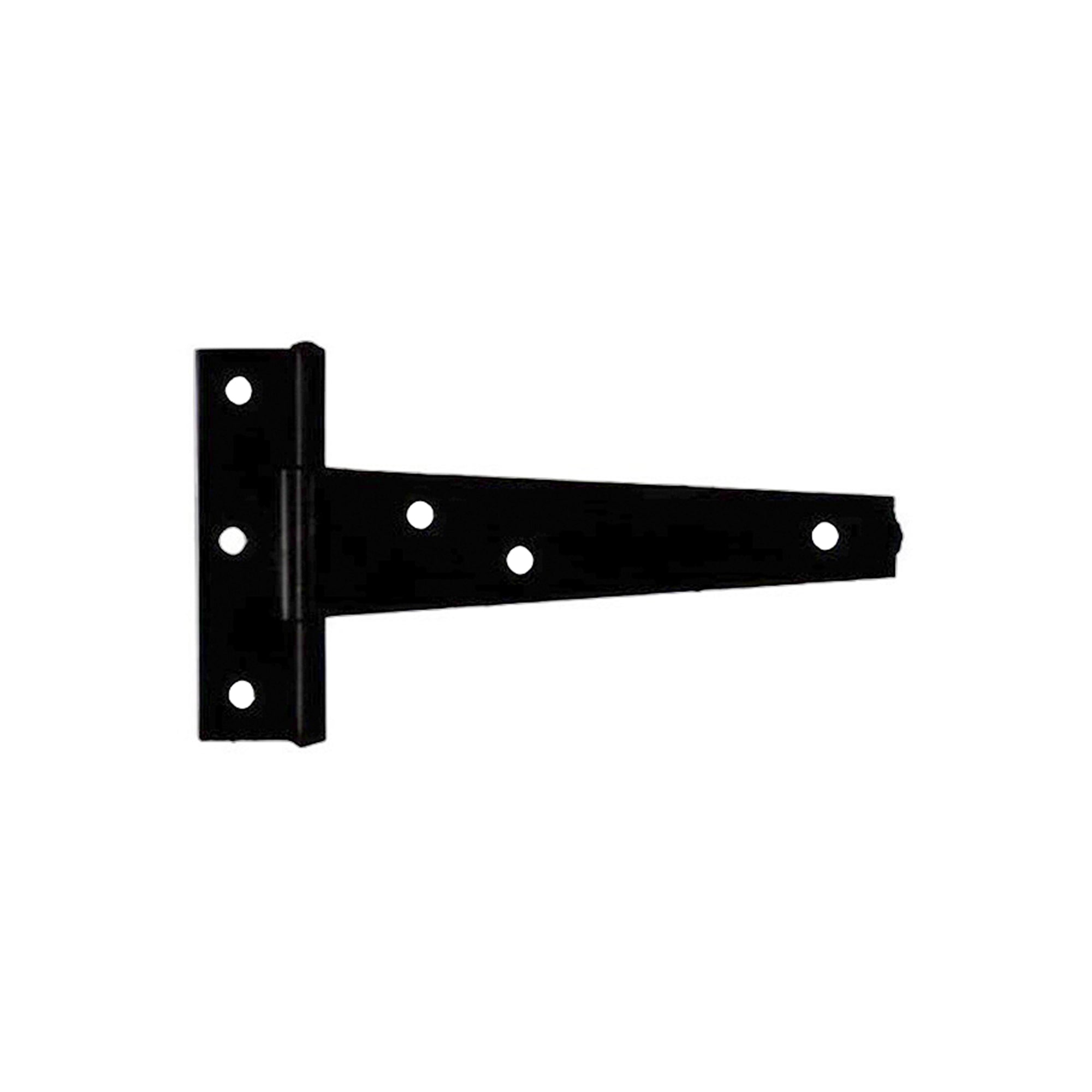 Iron Tee Hinge  - Standard 4" - 100mm Black