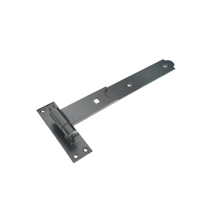 Hook and Band Hinge - Straight 12" - 300mm Black