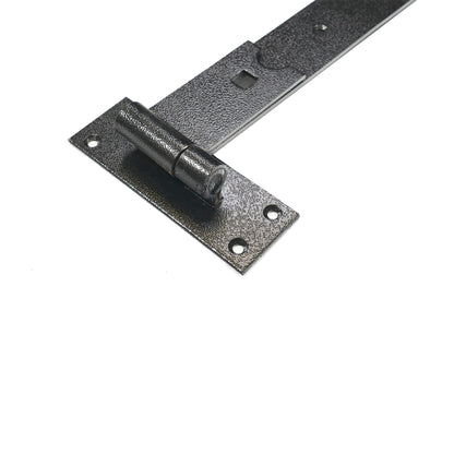 Hook and Band Hinge - Straight 24" - 600mm Black