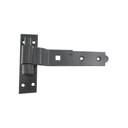 Hook and Band Hinge - Cranked 8" - 200mm Black