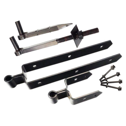 Field Gate Kit - Adjustable 18" - 450mm Black