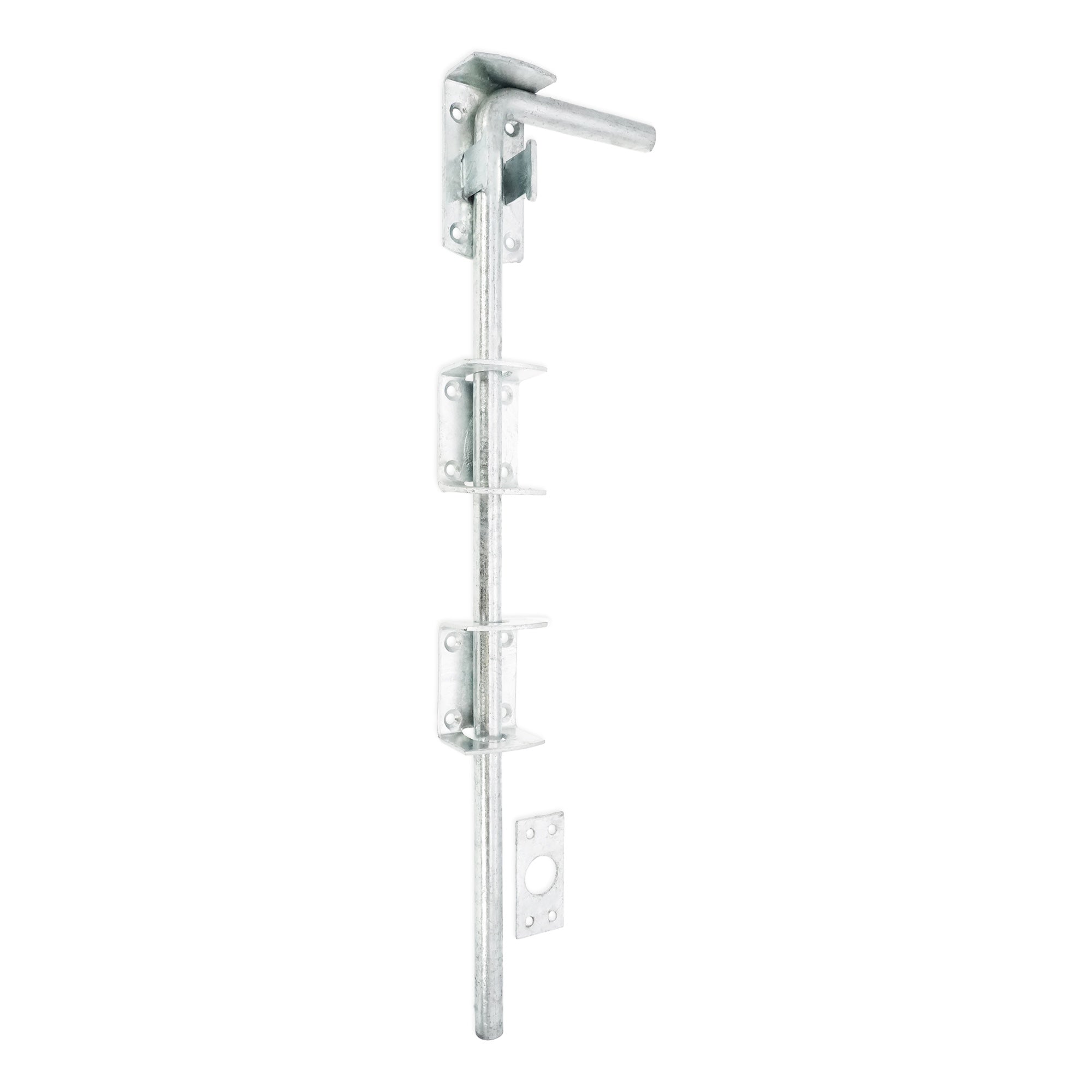Iron Drop Bolt 18" Zinc