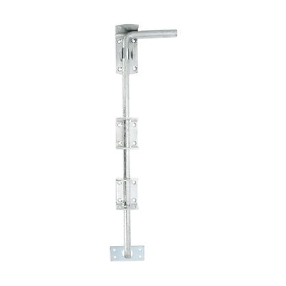 Iron Drop Bolt 18" Zinc