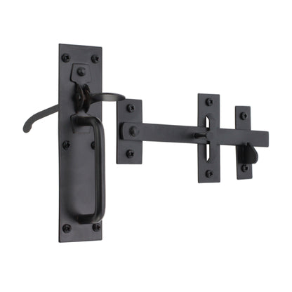 Iron Suffolk Latch Black