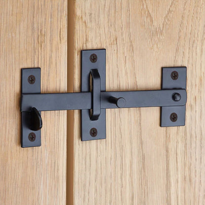 Iron Suffolk Latch Black