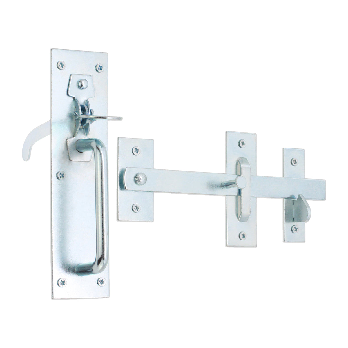 Iron Suffolk Latch Zinc